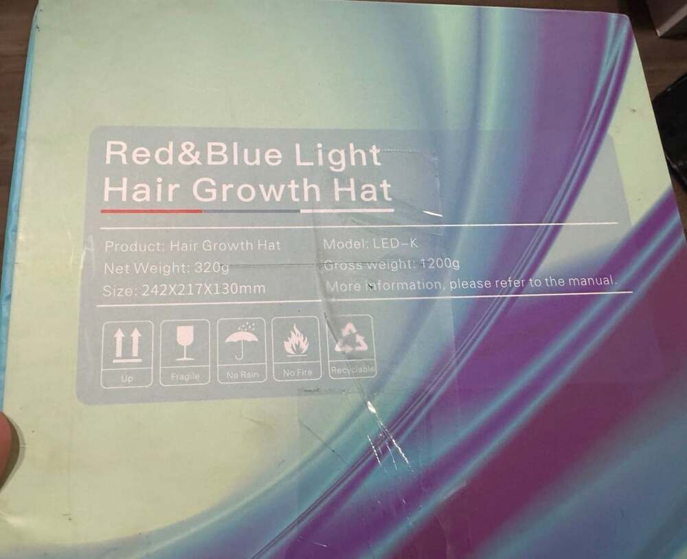 Red & Blue Light Hair Growth Hat LED-K
